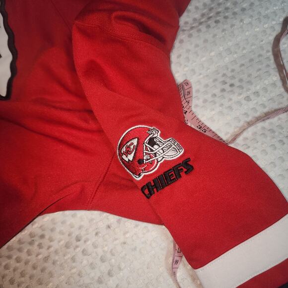 NFL EUC KANSAS CITY CHIEFS TEAM JERSEY FOOTBALL SHIRT SZ MEDIUM - Picture 4 of 12
